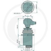 Danfoss Joystick PVRET 850162F1315 - 850162F1315 - Sklep rolniczy PoltechParts