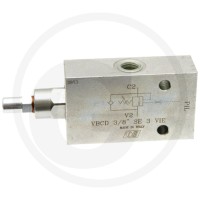 Oleodinamica Marchesini Zawór przeciążeniowo-zwrotno-hamujący SBV-EE-06 85002101 - Sklep PoltechParts
