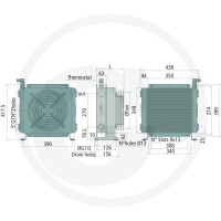 OMT Chłodnica oleju SS30 12V bez termostatu 85002280 - Sklep PoltechParts