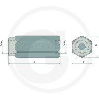 Oleodinamica Marchesini Zawór zwrotny RV-R-20 85002021 - Sklep PoltechParts