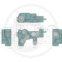 GRANIT Zawór hamulcowy MN16 bez regulacji obciążenia 85002305 - 85002305 - Sklep rolniczy PoltechParts
