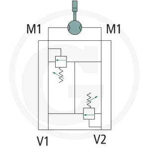 Oleodinamica Marchesini Zawór przelewowy DBV-DF-08 OMS 85002125