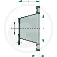 OMT Sprzęgło kłowe Ø250 grupa 2 85004024 - Sklep PoltechParts