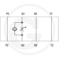 ARGO HYTOS NG06-Zawór dławiąco-zwrotny A 85025037 - 85025037 - Sklep rolniczy PoltechParts