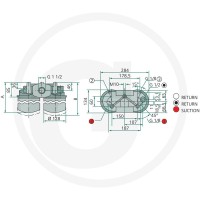 IKRON Spin on Filtr powrotny HF30.210 P025 85001012 - 85001012 - Sklep rolniczy PoltechParts