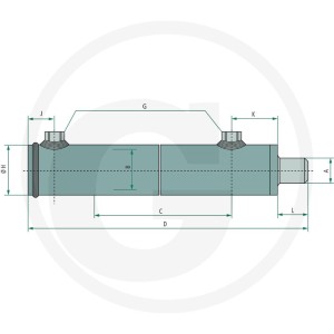 Contarini Siłownik-DW-SB-50-90-500 82000313