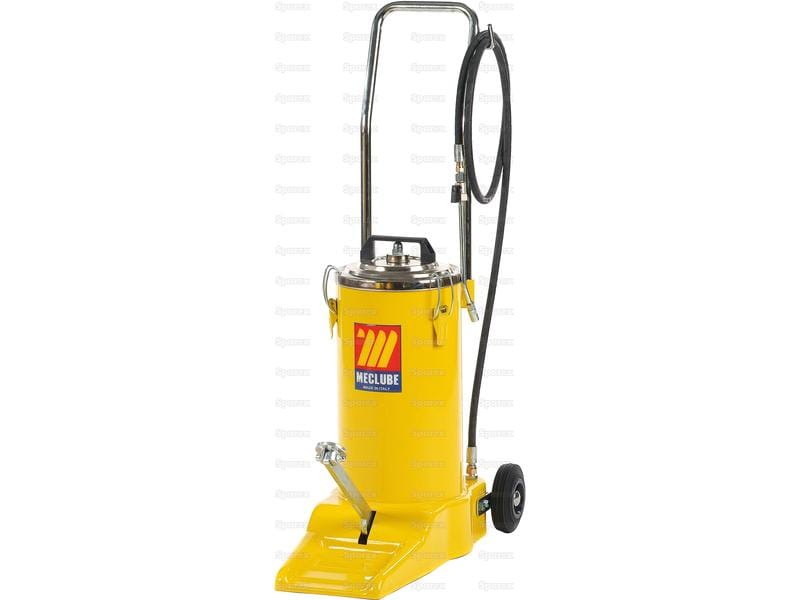 Ręczna pompa do smaru, na kółkach – 16 kg 