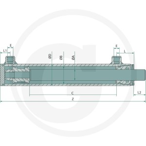 Contarini Siłownik DW-OB-035/025x016x0100 82003011