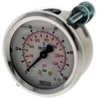 STAUFF Manometr 600 bar Ø100mm-1/2" 85000454 - 85000454 - Sklep rolniczy PoltechParts