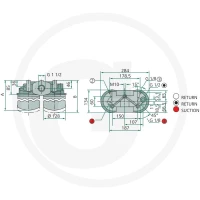 IKRON Spin on Filtr ssący HF30.210 P025 85001006 - 85001006 - Sklep rolniczy PoltechParts