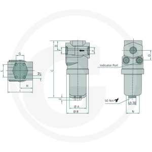 IKRON Filtr ciśnieniowy 40.372 FG010 85001034