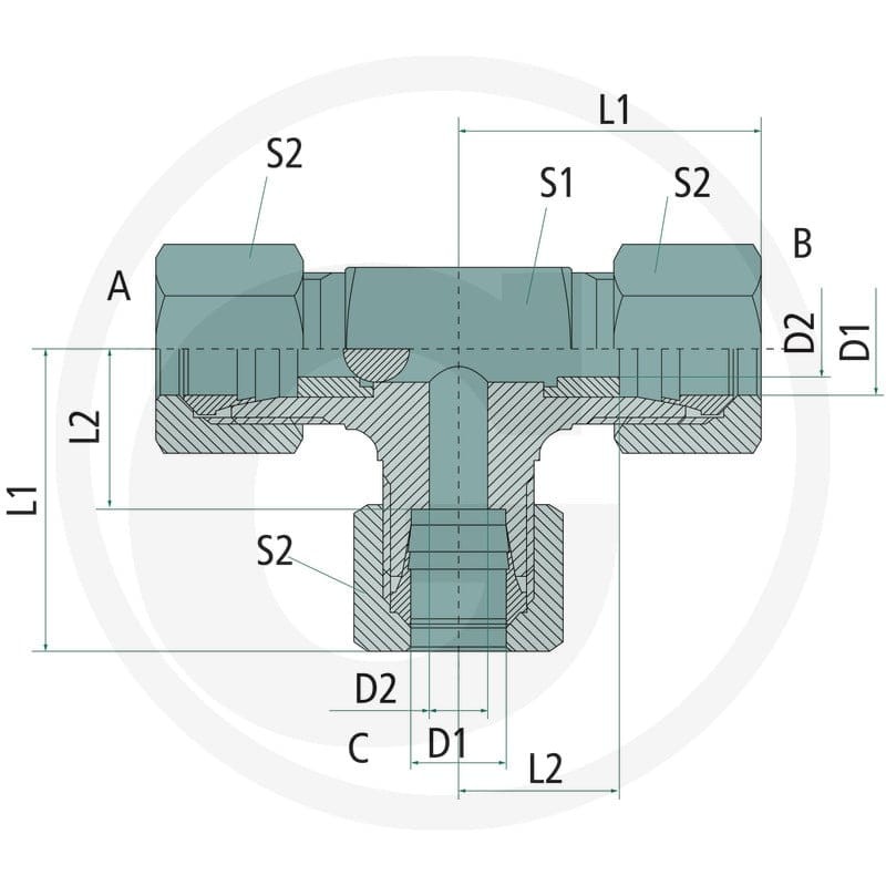 STAUFF Zawór wymienny 15 L 81603803 - 81603803 - Sklep rolniczy PoltechParts