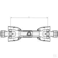 Wał Pto Comer, Seria T, 460 Nm, L - 810 | poltechparts.pl