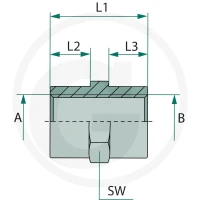 GRANIT GA 1.1/2 F-BSP x 1.1/2 F-BSP 81528684 - 81528684 - Sklep rolniczy PoltechParts