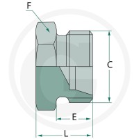 GRANIT Zaślepka 12 S 81550054 - 81550054 - Sklep rolniczy PoltechParts