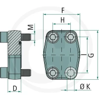 GRANIT Kołnierz zamykający SAE 1,1/2" 3000 81528755 - 81528755 - Sklep rolniczy PoltechParts