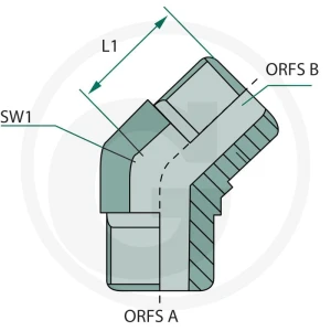 GRANIT WA 1 M-ORFS x 1 M-ORFS45° 81528378