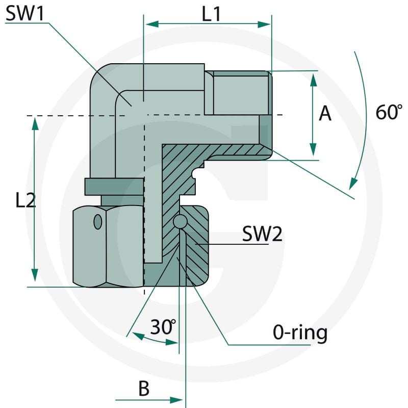 GRANIT WA 1,1/2 M-BSP x 1,1/2 FS-BSP 81527670 - 81527670 - Sklep rolniczy PoltechParts