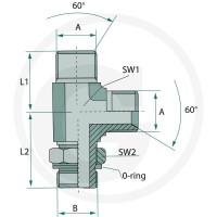 GRANIT LAE 3/8 M-BSP x 1/4 M-BSP 81526510 - 81526510 - Sklep rolniczy PoltechParts