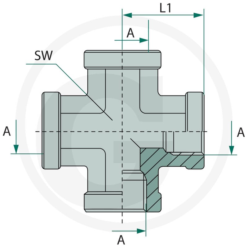 GRANIT KA 1/8 F-BSP 81526407 - 81526407 - Sklep rolniczy PoltechParts