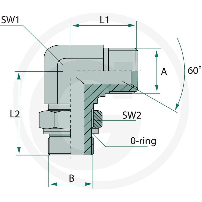 GRANIT WAE 1 M-BSP x 3/4 M-BSP 81526494 - 81526494 - Sklep rolniczy PoltechParts