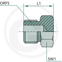 GRANIT EV 1,3/16 M-ORFS 81526073 - 81526073 - Sklep rolniczy PoltechParts