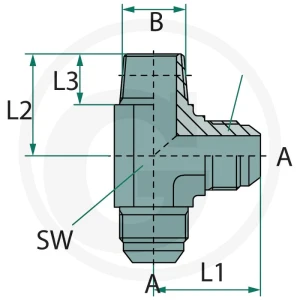 GRANIT LA 1/2 M-JIC x 1/4 M-NPT 81526848