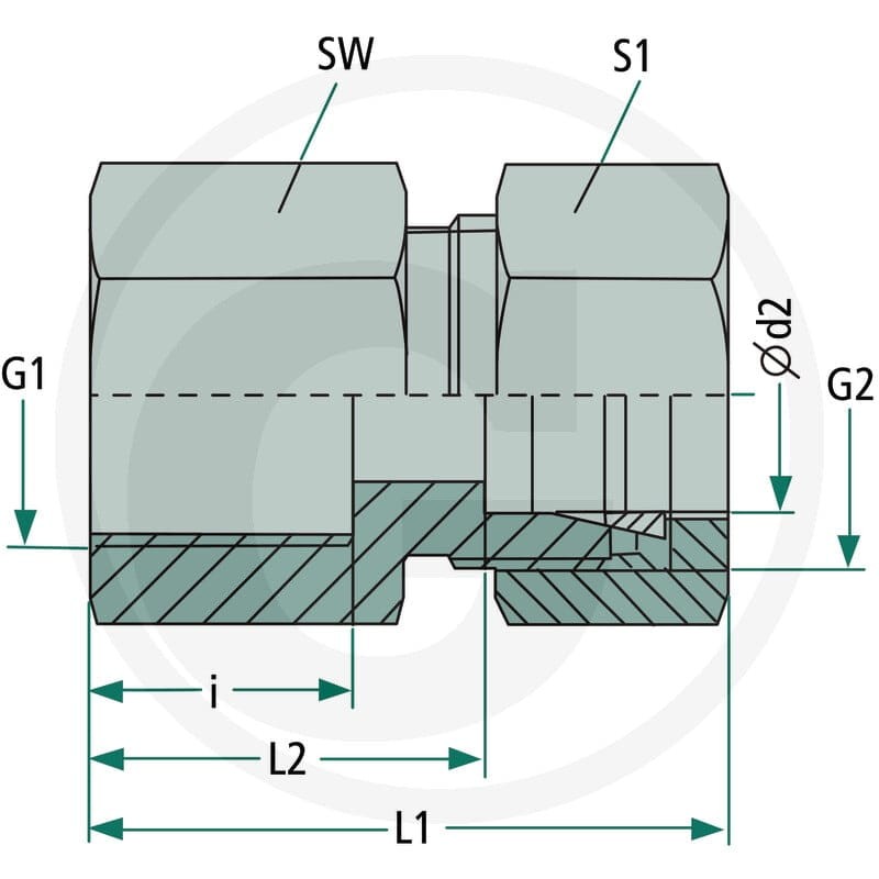 GRANIT X-GAR-F 21,25 G 1/2 81524085 - 81524085 - Sklep rolniczy PoltechParts