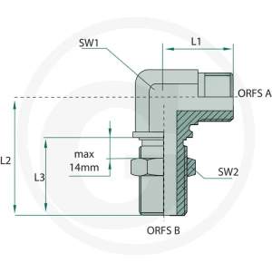 GRANIT WSA 11/16 M-ORFS x 11/16 M-ORFS 81526040