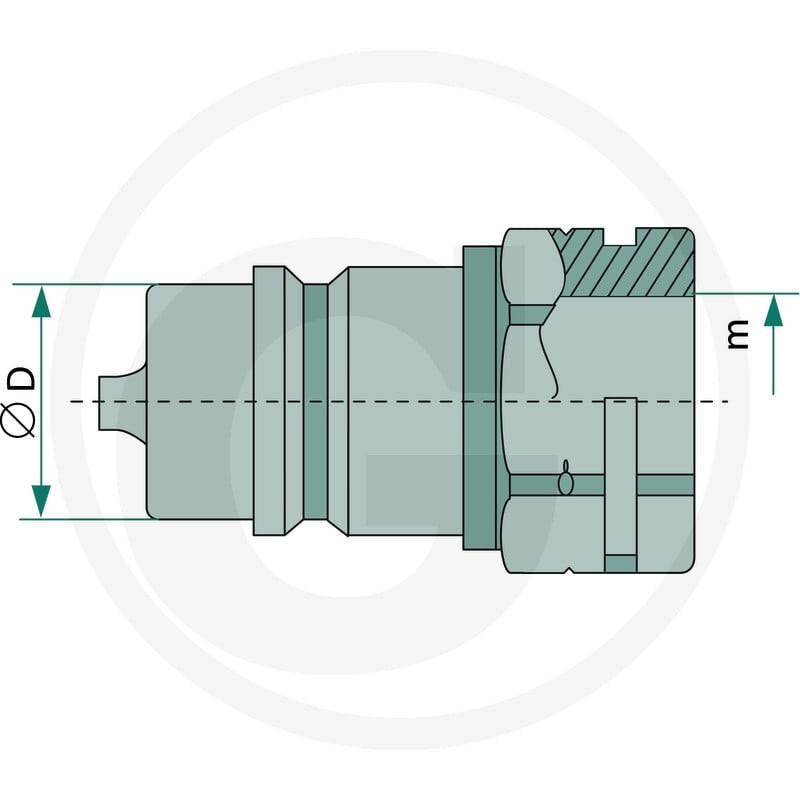 GRANIT KS 16-1,5 (M16x1,5) DN10-BG2 81511207 - 81511207 - Sklep rolniczy PoltechParts