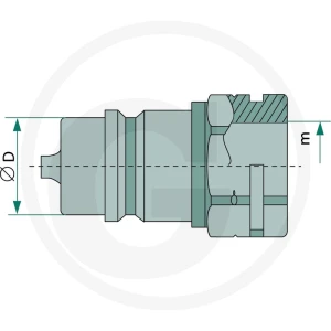 GRANIT KS 16-1,5 (M16x1,5) DN10-BG2 81511207