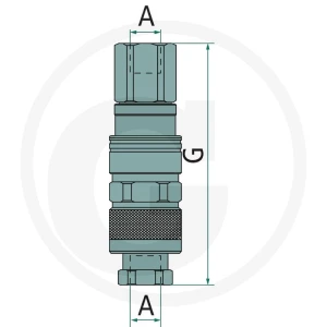 Stucchi KM-VP 3/4" IR 4A 81511403