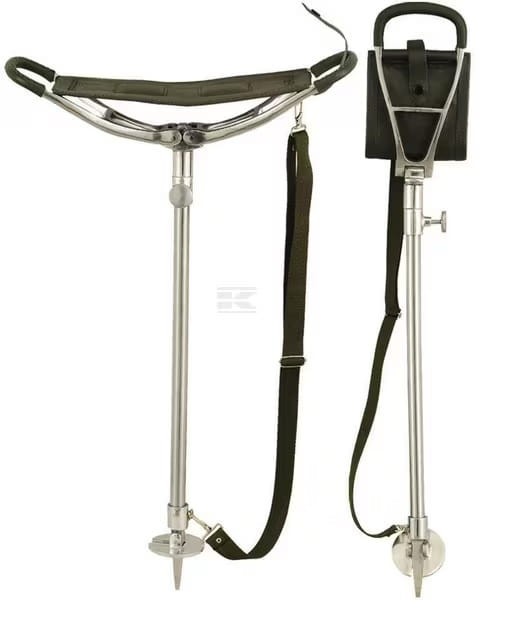 Fotel myśliwski z regulacją siedzenia