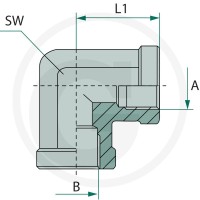 GRANIT WA 3/8 F-BSP x 3/8 F-BSP 81517116 - Sklep PoltechParts