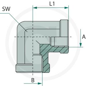 GRANIT WA 3/4 F-BSP x 3/4 F-BSP 81517118