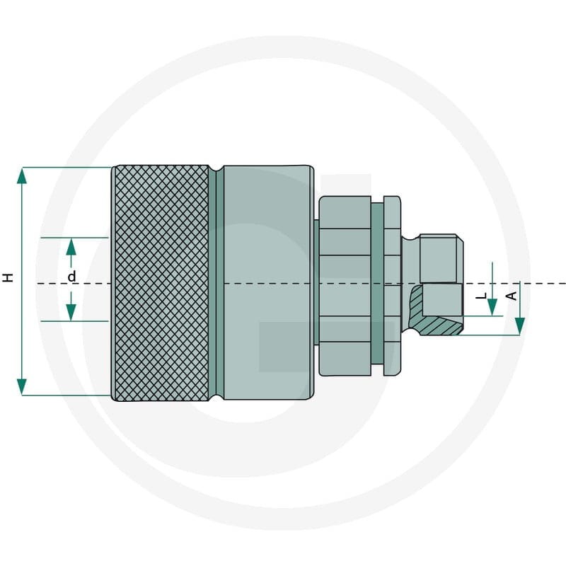 GRANIT KL 35L (M45x2,0) DN32-BG8 81510108 - Sklep PoltechParts