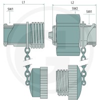 ROFLEX KF 3/4″ DN20-BG4 81510252 - Sklep PoltechParts