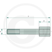 STAUFF X-Śruba montażowa RS ED 6 III 81509131 - Sklep PoltechParts