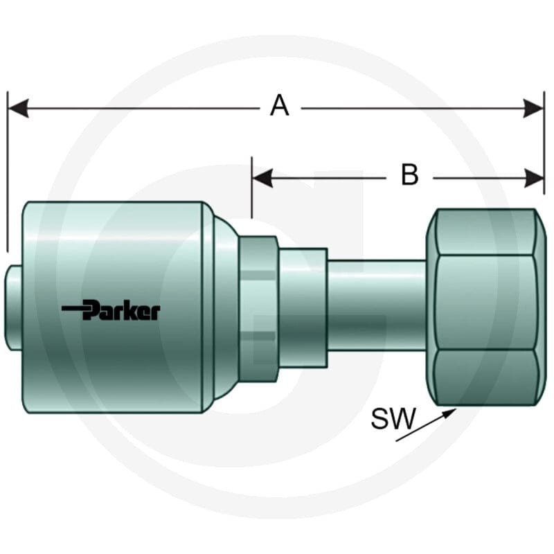 Parker PNE 12 DKOS M30x2.0 (20S) 81502196 - Sklep PoltechParts
