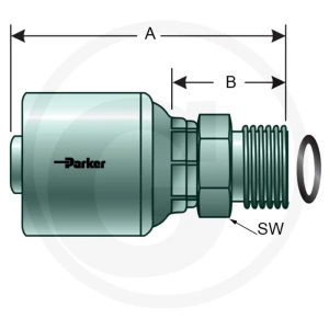 Parker PNE 25 AGORF 1,7/16" 81502677