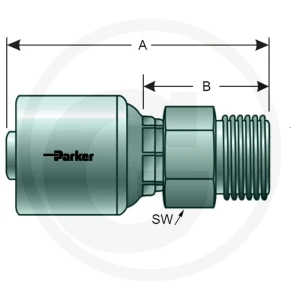 Parker PNE 25 AGS M36x2.0 (25S) 81502209