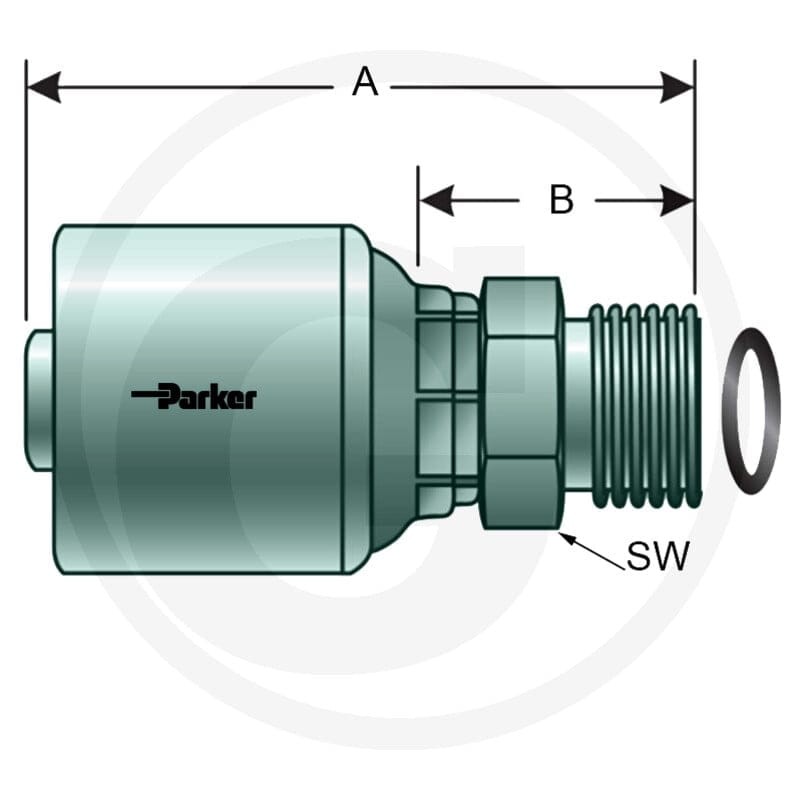 Parker PNE 10 AGORF 11/16" 81502671 - Sklep PoltechParts