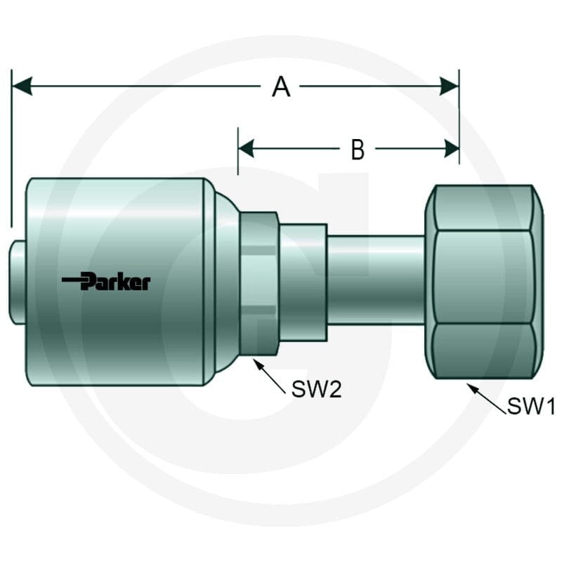 Gates PNE 20 DKORF 1,7/16" 81501633 - Sklep PoltechParts