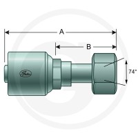 Gates PNE 25 DKJ 1,5/8" 81501588 - Sklep PoltechParts