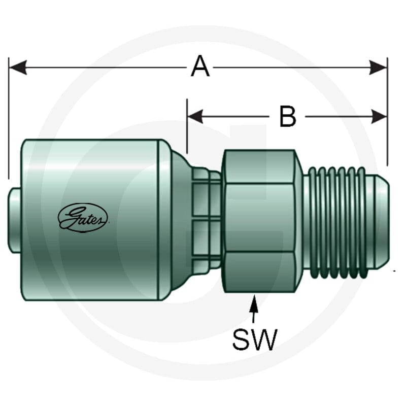 Gates PNE 32 AGJ 1,5/8" 81501616 - Sklep PoltechParts