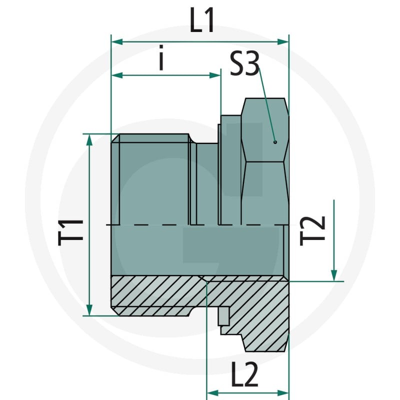 PH RIAS- 1 x 1/2" WD VA 60901350 - Sklep PoltechParts