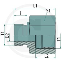 PH RIBS- 3/8" x 1/2" VA 60901360 - Sklep PoltechParts