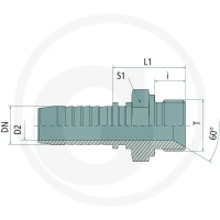PN 08 AGR 3/8" VA 60903375 - Sklep PoltechParts