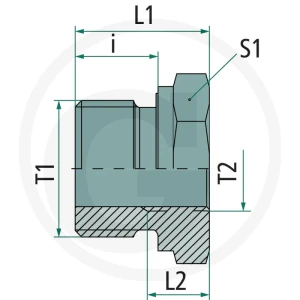 PH RIAS- 1 x 1/2" VA 60901335