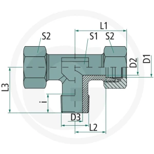 PH TEV 12 L- M16x1,5 stoż. VA 60900690